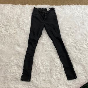 Holister Curvy High-Rose Jean Legging